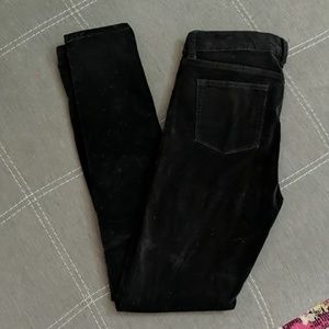 J. Crew Pants - J Crew Black Velvet Pants J. Crew Pants - J Crew Black Velvet Pants